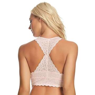 Jezebel Lace Bralette - Wire-Free & T-Back Style Set