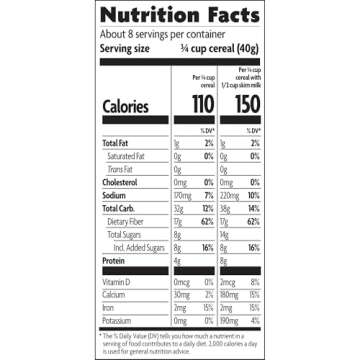 Nature's Path Organic Smart Bran Cereal, 10.6 oz (Pack of 1), Non-GMO