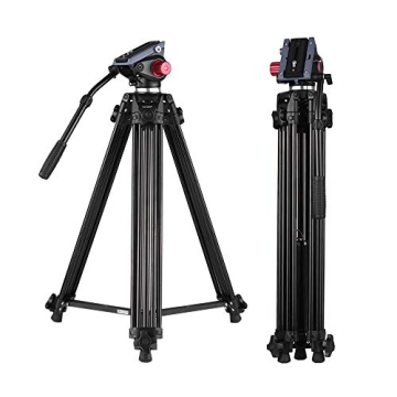 Andoer 71" Video Tripod for DSLR & Camcorder
