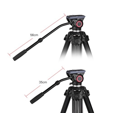 Andoer 71" Video Tripod for DSLR & Camcorder