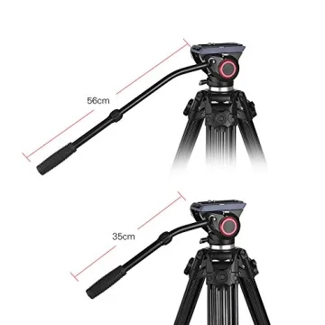 Andoer 71" Video Tripod for DSLR & Camcorder