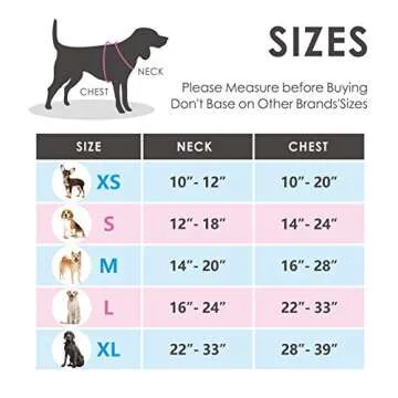 PHOEPET No Pull Dog Harnesses for Small Dogs Reflective Adjustable Front Clip Vest with Handle 2 Metal Rings 3 Buckles [Easy to Put on & Take Off] (XS, Orange)