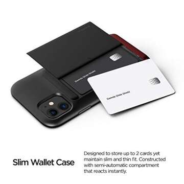 VRS DESIGN iPhone 11 Wallet Case - Slim & Stylish
