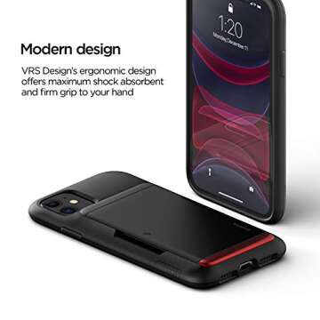 VRS DESIGN iPhone 11 Wallet Case - Slim & Stylish