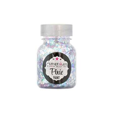 Amerikan Body Art Winter Wonderland Pixie Paint Glitter Gel - 1 oz for Festivals & Parties