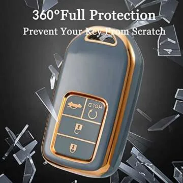 RYE Honda Key Fob Cover - Full Protection, Stylish Design