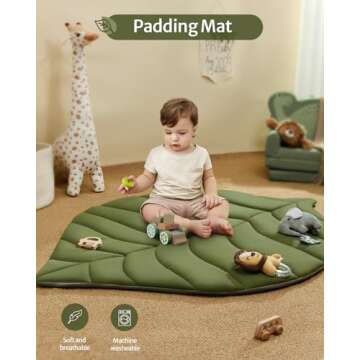 Blissful Diary Baby Play Gym & Activity Mat for Newborns