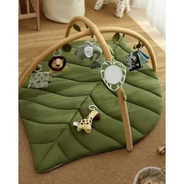 Blissful Diary Baby Play Gym & Activity Mat for Newborns