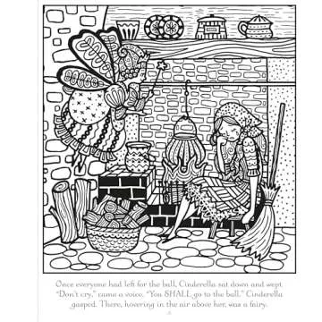 Magic Painting Cinderella - Fun Mess-Free Painting Book