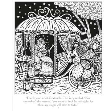 Magic Painting Cinderella - Fun Mess-Free Painting Book