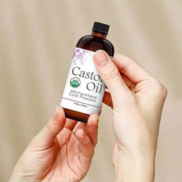 Healing Solutions Organic Castor Oil for Beauty Care