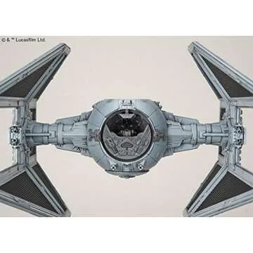 BANDAI Hobby 1/72 Star Wars TIE Interceptor Kit