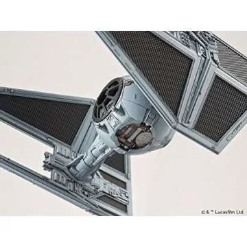BANDAI Hobby 1/72 Star Wars TIE Interceptor Kit