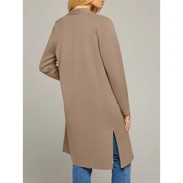 Stylish MEROKEETY Women's Long Cardigan Sweater - Versatile & Chic