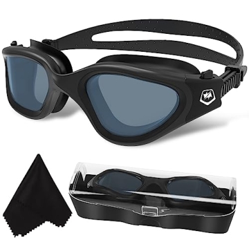 WIN.MAX Polarized Swimming Goggles - Anti Fog, UV Protection, No Leak