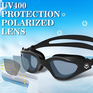 WIN.MAX Polarized Swimming Goggles Anti Fog UV Protection