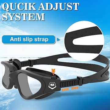 WIN.MAX Polarized Swimming Goggles Anti Fog UV Protection