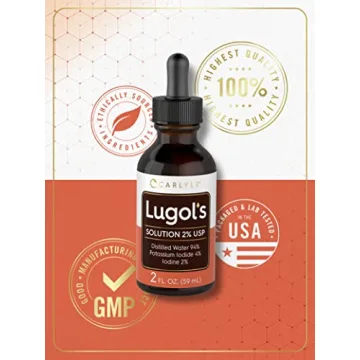Carlyle Lugol's Iodine 2% Supplement for Thyroid Health