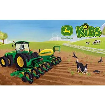John Deere Kids Peek-a-Flap Board Book for Farmers