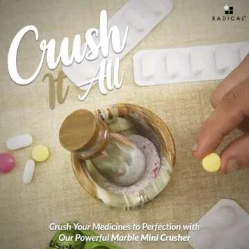 Marble Mortar and Pestle Set Green 2.5" Inches Handmade Garlic Crusher & Grinder Bowl for Kitchen Mortar and Pestle Set - Herb Grinder Spice Grinder