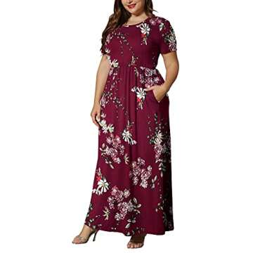 Maxi Dress for Curvy Women - Summer Chic KARALIN