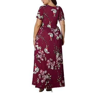 Maxi Dress for Curvy Women - Summer Chic KARALIN