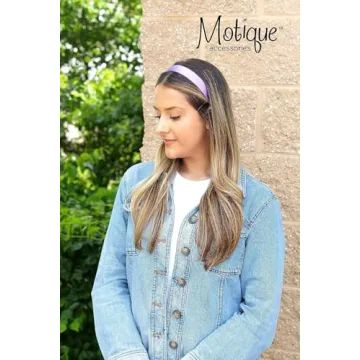 Lavender Satin Headband - Stylish Hair Accessory