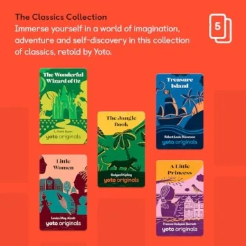 Yoto Player 3rd Gen Kids Bluetooth Audio Speaker and Classics Bundle