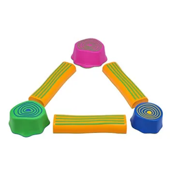 edXeducation Step-a-Trail 6 Piece Obstacle Course for Kids