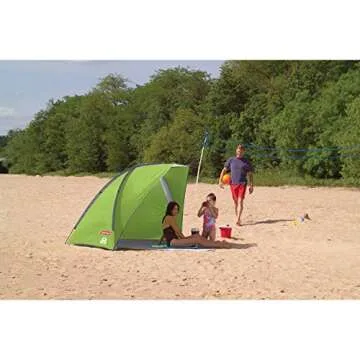 Coleman Portable Beach Tent for Quick Easy Setup
