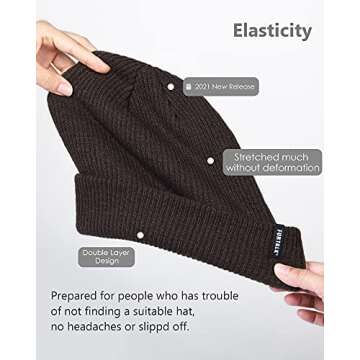 FURTALK Beanie Hat - Stylish Winter Accessory for All