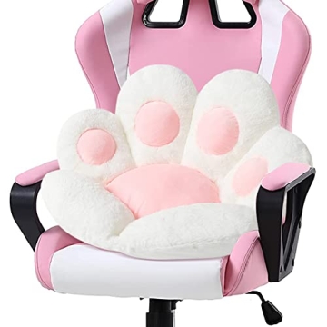 Ditucu Cat Paw Cushion Kawaii Chair Cushions 27.5 x 23.6 inch Cute Stuff Seat Pad Comfy Lazy Sofa Of...