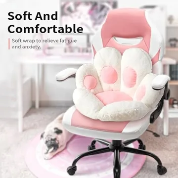 Ditucu Cat Paw Cushion Comfy Chair Seat Pad for Home