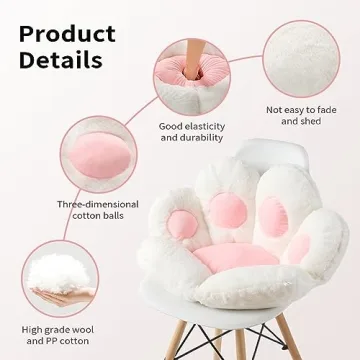 Ditucu Cat Paw Cushion Comfy Chair Seat Pad for Home