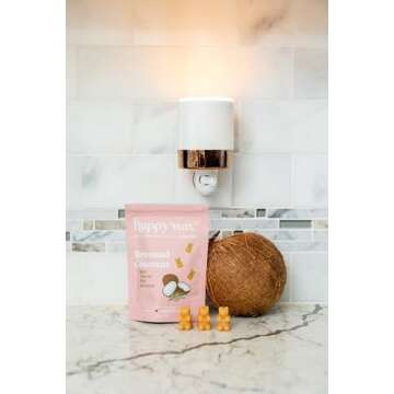 Happy Wax Endless Summer Collection Scented Natural Soy Wax Melts – 6 Total Oz. of Scented Wax Mel...