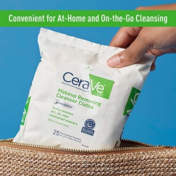 CeraVe Makeup Removing Wipes | Gentle Cleanser for All Skin Types