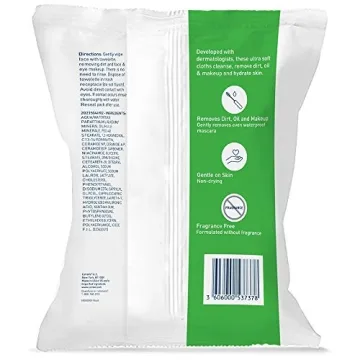 CeraVe Makeup Removing Wipes | Gentle Cleanser for All Skin Types