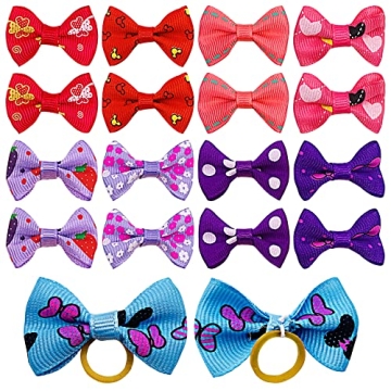 Fashionable 300pcs Small Dog Hair Bows for Grooming
