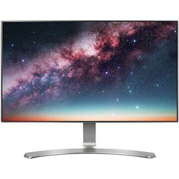 LG 24MP88HV-S Neo Blade III Monitor 24" FHD (1920 x 1080) IPS Display, 2.5mm Ultra-Slim Bezel, sRGB over 99%, On-Screen Control with Screen Split 2.0 - Silver