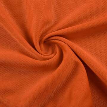 SPTEHW Kids Baseball Jersey Button Down Hip Hop T Shirts Personalized Softball Jersey for Boys Girls (10 Years, Orange)