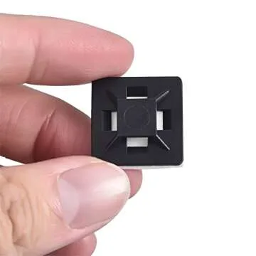 Hicarer 100 Pack Adhesive Cable Management Clips