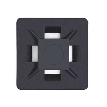 Hicarer 100 Pack Adhesive Cable Management Clips