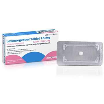 Xiromed Emergency Contraceptive Pill for Women - 1.5 mg Levonorgestrel Tablet - Reduces Chance of Pr...
