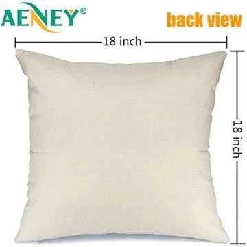 AENEY Christmas Decorations Pillow Covers 18x18 Set of 4, Home Noel Truck Christmas Tree Rustic Winter Holiday Throw Pillows Farmhouse Christmas Decor for Home, Xmas Cushion Cases for Couch A311-18