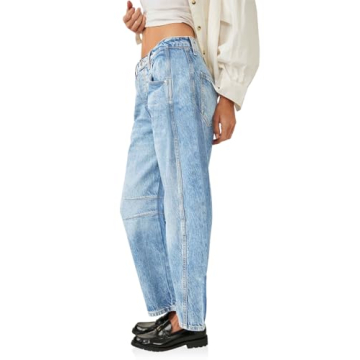 Shop Stylish PLNOTME Women's Baggy Boyfriend Jeans