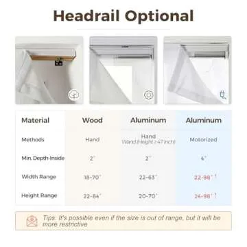 TWOPAGES Cordless Roman Shades - Custom Made Window Blinds