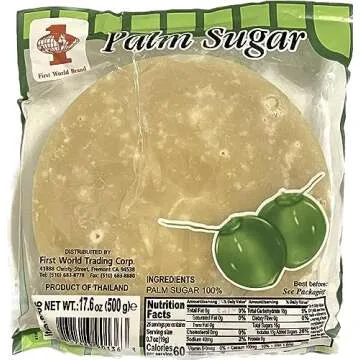 Organic Palm Sugar - 17.6oz Pure Sweetness for Every Kitchen