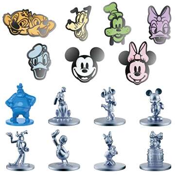 Monopoly Disney Mickey and Friends Board Game for Ages 8+