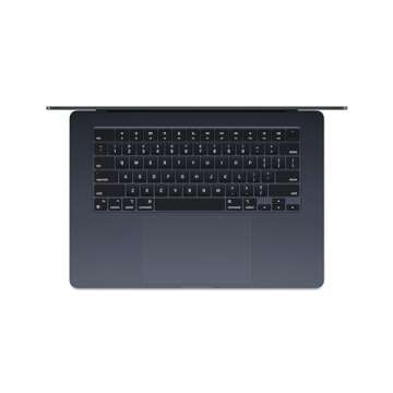 Apple 2024 MacBook Air 15-inch Laptop with M3 chip: Built for Apple Intelligence, 15.3-inch Liquid Retina Display, 24GB Unified Memory, 512GB SSD Storage, Backlit Keyboard, Touch ID; Midnight