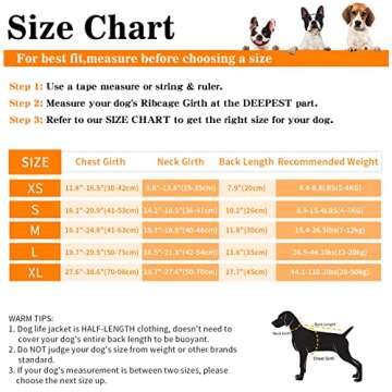 Dogcheer Dog Life Jacket Shark, Ripstop Dog Life Vest for Swimming Boating with Reflective Stripes & Rescue Handle, High Buoyancy Pet PFD Swim Vest for Small Medium Large Dogs(Camo Blue, M)